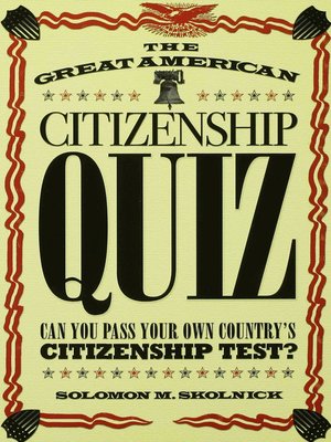 cover image of The Great American Citizenship Quiz